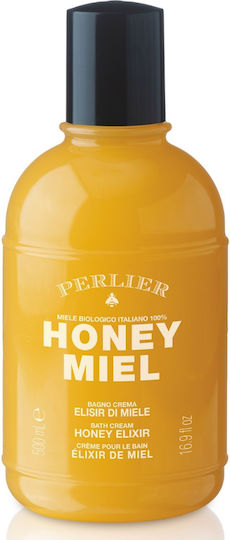 Perlier Honey Elixir Bath Cream με Μέλι Ενυδατικό 500ml