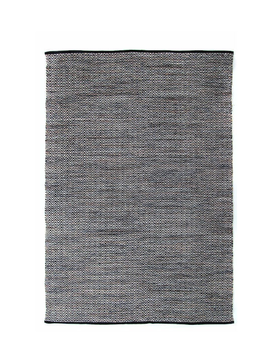 Royal Carpet Venza Χειροποίητο Χαλί Ορθογώνιο Καλοκαιρινό Βαμβακερό Black