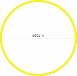 Reinhart 97150 Στεφάνι Ρυθμικής με Διάμετρο 50cm Κίτρινο