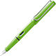 Lamy Safari Stilou Caligrafie Fine Verde Din Plastic Cu Cerneală Roșie