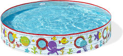 Bestway 55029 Kinder Pool PVC "Oktopusse & Fische" 152x152x25cm