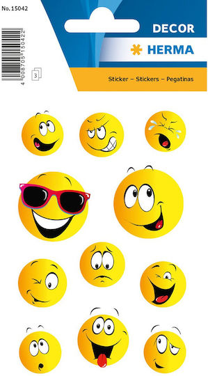 Herma Stickers Happy Face stickers