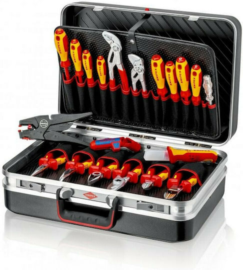 Knipex Βαλίτσα με 20 Εργαλεία Ηλεκτρολόγου