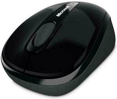 Microsoft 3500 Mobile Wireless Mini Mouse Black