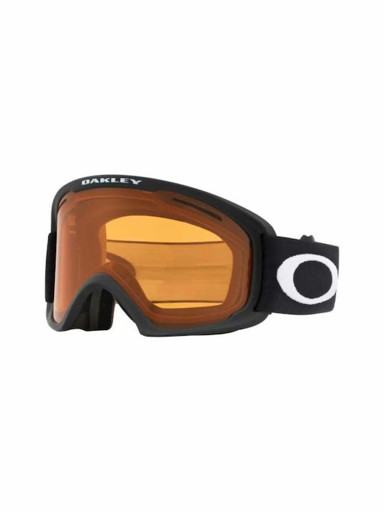 O-Frame 2.0 Pro Μάσκα Σκι & Snowboard Ενηλίκων Μαύρη με Φακό Πορτοκαλί