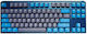 Ducky One 3 Daybreak Gaming Mechanische Tastatur Tenkeyless mit Cherry MX Rot Schaltern und RGB-Beleuchtung (Englisch US) Blau