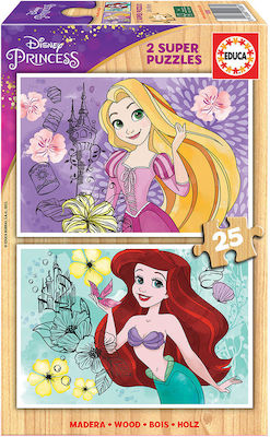 Holz Kinderpuzzle Disney Princess 50pcs Educa