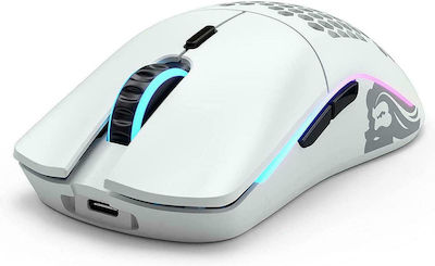 Glorious PC Gaming Race Model O Minus Wireless RGB Gaming Mouse 19000 DPI Alb