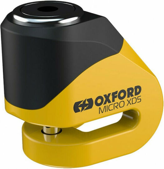 Oxford Micro XD5 LK205 Motorcycle Disc Brake Lock with 5mm