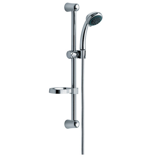 Sphera SL5R410T5CR Slide Bar with Showerhead and Hose