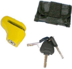Roc Kinguard Blocare disc motocicletă cu diametru zăvor 5.5mm Galben Culoare