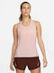 Nike Damen Sportlich Bluse Ärmellos Rosa