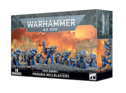 Games Workshop Warhammer 40.000: Space Marines: Primaris Hellblasters Figures 10τμχ Games Workshop Warhammer 40.000: Space Marines: Primaris Hellblasters Figures 10τμχ