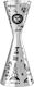 Lumian Διπλή Μεζούρα Ποτών με Χωρητικότητα 30/45ml Inox