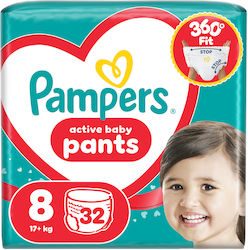 Pampers Pants No. 8 for 19+kgkg 32pcs