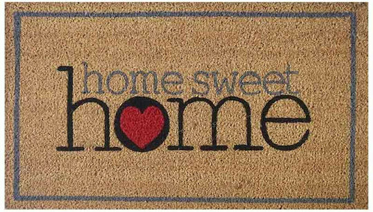 Etoile Πατάκι Εισόδου από Κοκοφοίνικα Home Sweet Home Καφέ 43x73εκ. 008/75 Καφέ Etoile Πατάκι Εισόδου από Κοκοφοίνικα Home Sweet Home Καφέ 43x73εκ. 008/75 Καφέ