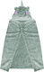 Makis Tselios Home Κουβέρτα Αγκαλιάς & Λίκνου Baby Monocer Fleece Γκρι 36x86εκ.