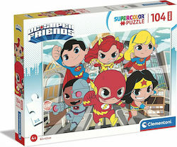 Kids Puzzle Dc Comics Super Friends for 4++ Years 104pcs Clementoni