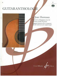 Gerard Billaudot Horreaux Guitaranthologie Παρτιτούρα για Κιθάρα + CD