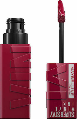 Maybelline Super Stay Vinyl Ink Long Lasting Liquid Lipstick Sheer Burgundy 4.2gr