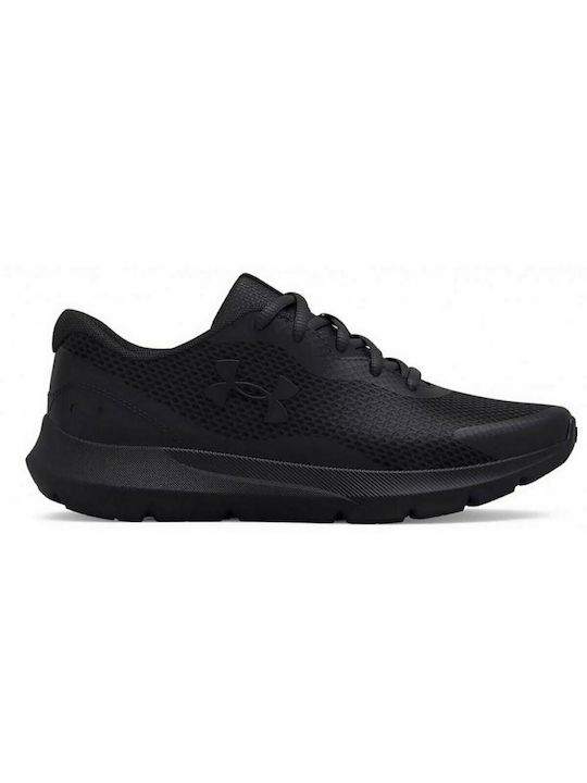 Under Armour Kids Sports Shoes Running Bgs Surge Black