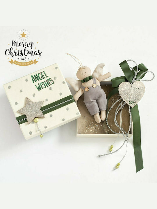 Parisis Christmas Wooden Figure 15x15x4cm