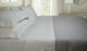 Homeline Sydey King Size Hotel Matelasse Blanket Gray 300x300cm 10pcs