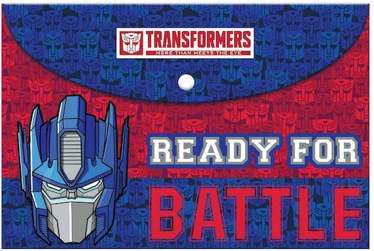 Diakakis Ordner mit Schaltfläche für Papier A4 Mehrfarbigς Transformers