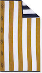 Nef-Nef Mariner Beach Towel Cotton Yellow 180x100cm.