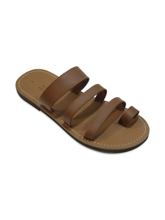 Men's sandal in tan color