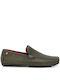 Robinson Men's Leather Moccasins Haki