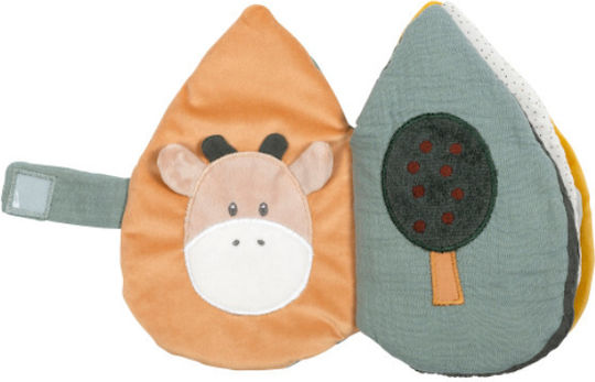 Nattou Activity Book Luna & Axel Booklet With Sounds made of Fabric with Sounds for 6++ Months