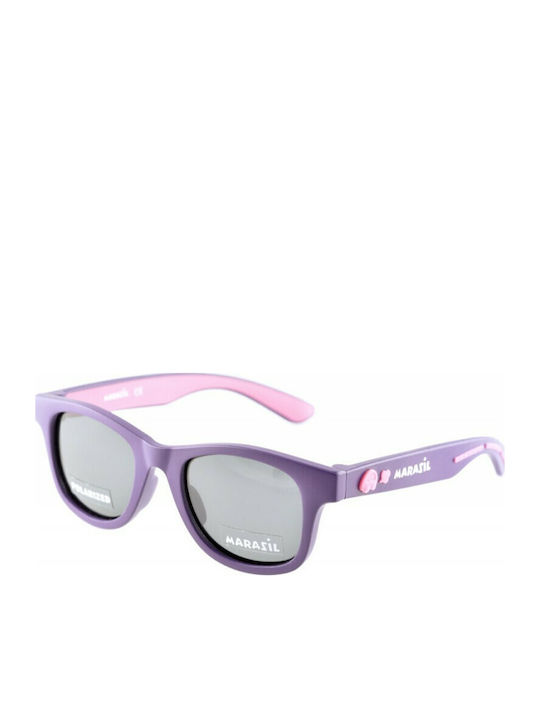 Marasil Παιδικά Γυαλιά Ηλίου με Polarized Φακό Μωβ