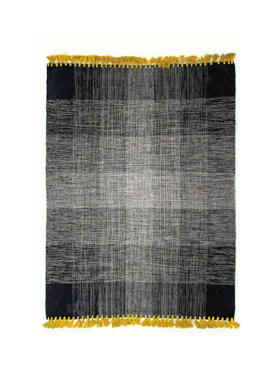 Royal Carpet Tessa Handmade Rug Rectangular Cotton with Fringes Gold