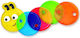 Hape Animăluț Colour Mix Caterpillar cu lumină pentru 24++ Luni