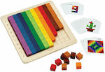 Plan Toys Εκπαιδευτικό Παιχνίδι Κύβοι για Μέτρημα από Ξύλο για 3+ Ετών