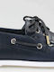 Authentic Δερμάτινα Ανδρικά Boat Shoes σε Μπλε Χρώμα