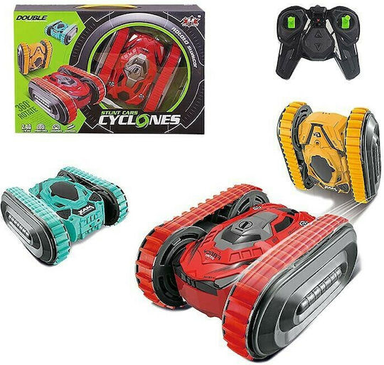 ToyMarkt Cyclones 68-661 Teleghidat Mașină Stunt Galben