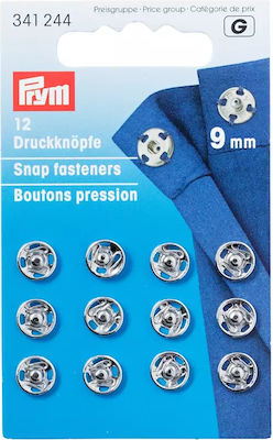 Prym Silver Metal Stud Sewing Supply 341244