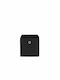 Fabric Storage Box Black 30x30x30cm