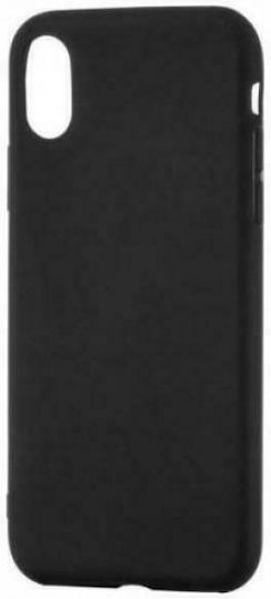 Forcell Back Cover Σιλικόνης Μαύρο (Huawei P20)