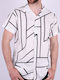 Short Sleeve Shirt With Prints White