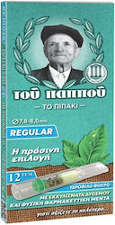 Tou Pappou Zigarettenpfeife 8mm mit Minzgeschma...