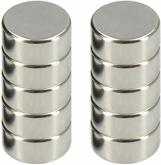 Ferrestock Neodymium Round Magnet L22xW10mm 10pcs