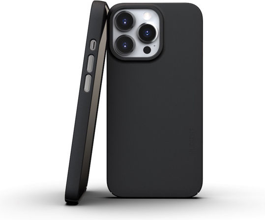 Nudient Thin Back Cover Σιλικόνης 1mm Ink Black (iPhone 13 Pro)