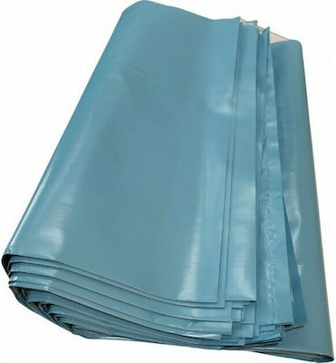 Σακούλες Απορριμάτων Μεγάλης Αντοχής για Μπάζα 40x80cm 10τμχ Μπλε