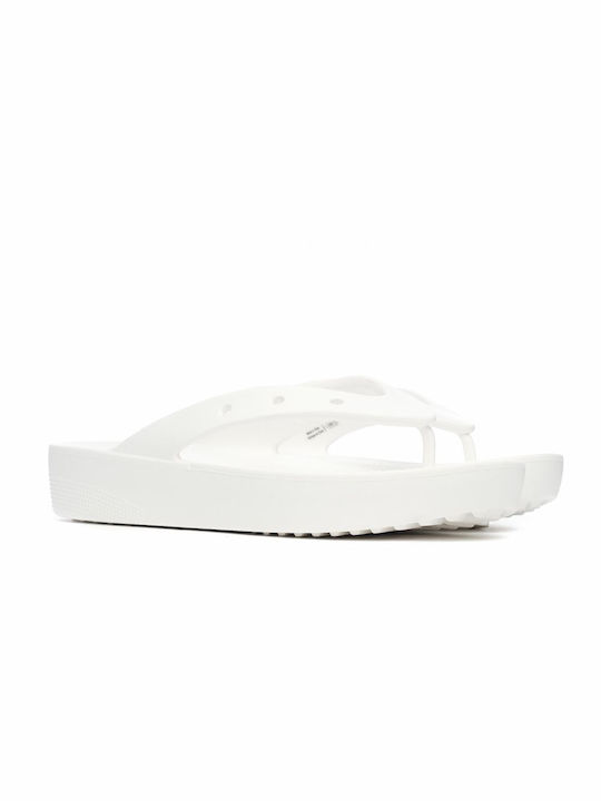 Crocs Classic Women's Flip Flops White