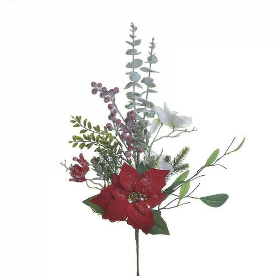 Inart Christmas Decorative Flower 75cm