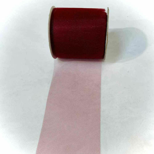 JK Home Decoration Κορδέλα Κόκκινη 5m