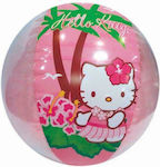 Gim Hello Kitty Φουσκωτή Μπάλα Θαλάσσης σε Ροζ Χρώμα 45 εκ.